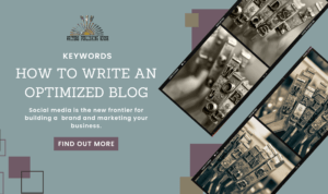 HOW TO WRITE AN OPTIMIZED BLOG