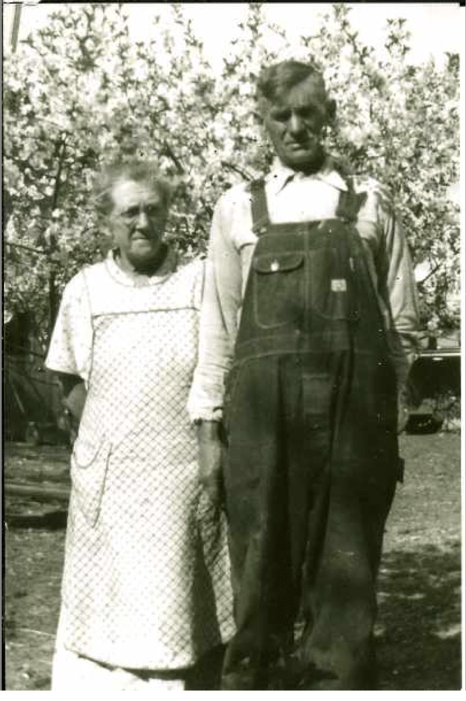 Gramma and Grampa Busch, 1952