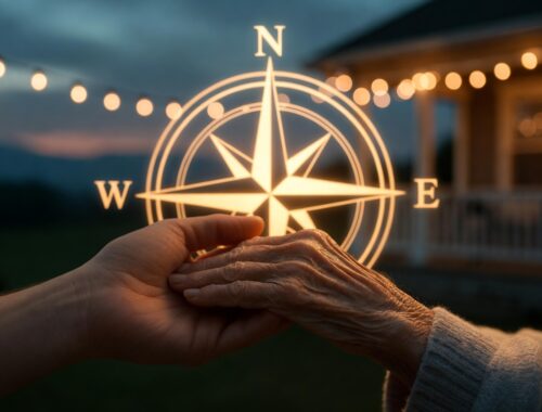 a heartfelt guide for adult children caring for aging parents. find hope, practical wisdom, and community with dame nicole brandon’s care compass podcast.