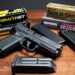 discover why 9mm is the preferred caliber for home defense over .40 s&w. compare recoil, capacity, cost, terminal ballistics, and firearm durability with modern defensive ammunition.