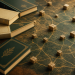Books on a map-like distribution network