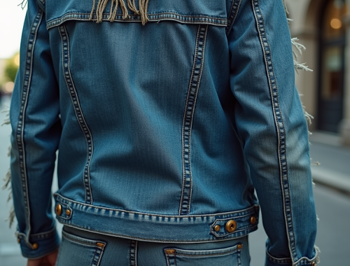 World Hippie vintage Western denim jacket for bold style