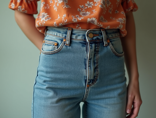 World Hippie retro tops vintage fashion outfit