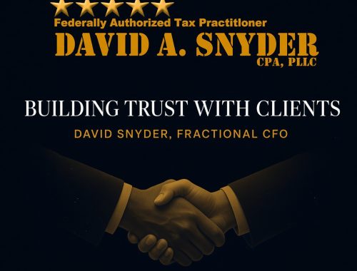 building trust with clients