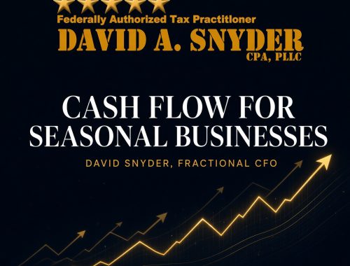 cash flow for seasonal businesses