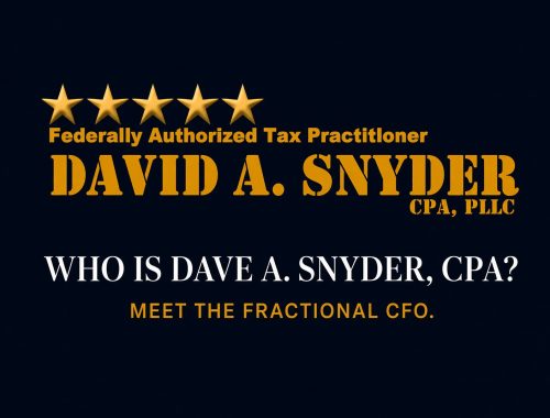 who is dave a. snyder, cpa